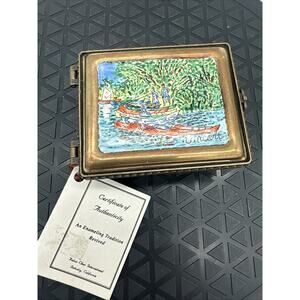 Kelvin Chen Trinket Box “Vincent” Art Number 477 EUC